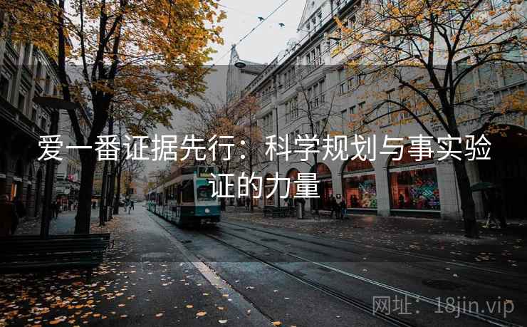 爱一番证据先行：科学规划与事实验证的力量
