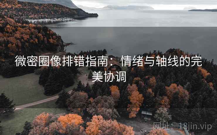 微密圈像排错指南：情绪与轴线的完美协调